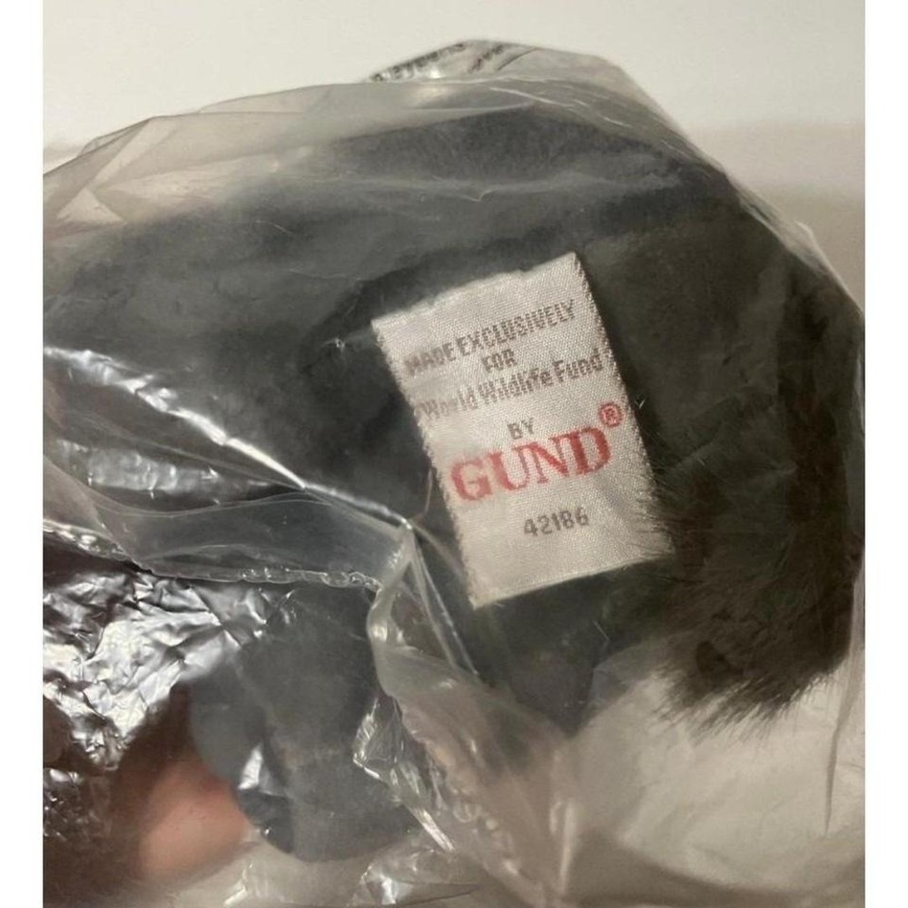 NEW Gund WWF Grey Rhino Stuffed Animal Plush Toy Sealed Original Packaging - Picture 7 of 8
